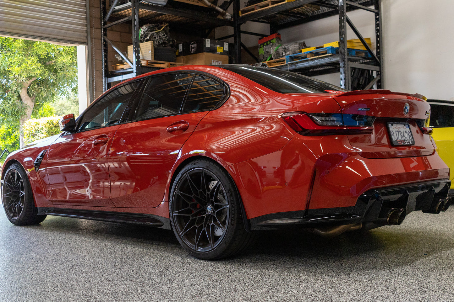 G80 M3 splash guards