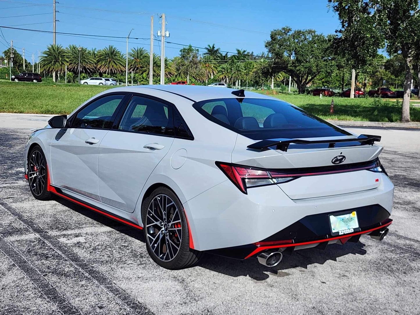 Elantra N red full guard set