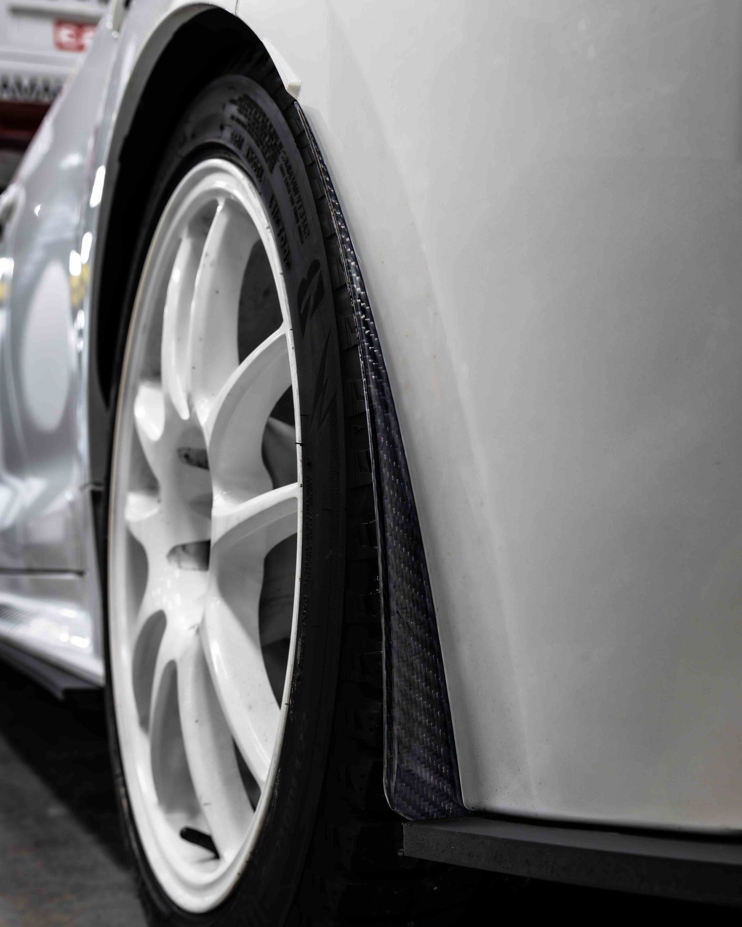 GR Corolla rear carbon guard