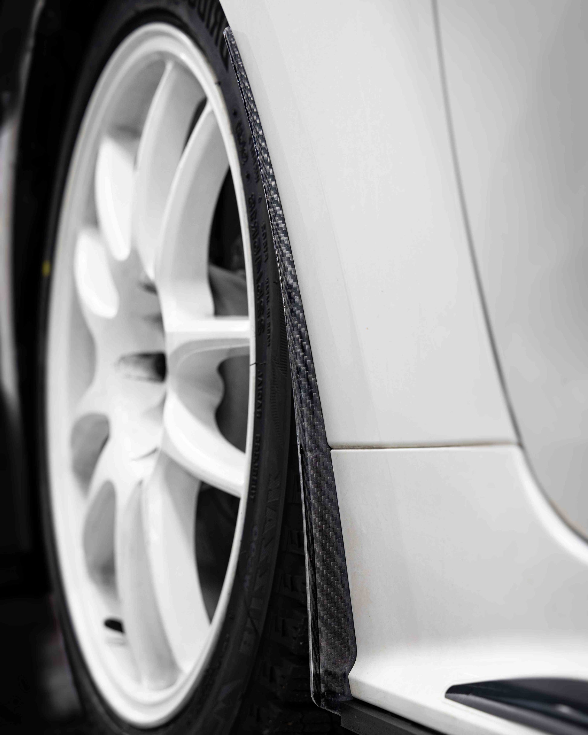 GR Corolla front carbon guard