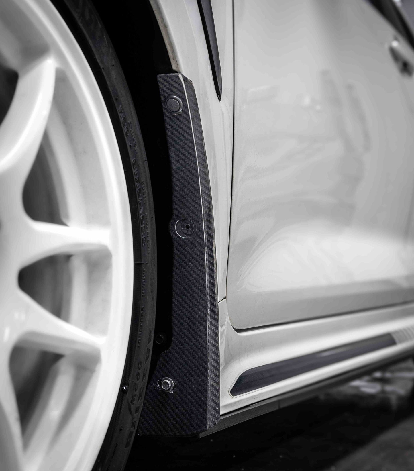 GR Corolla front carbon guard