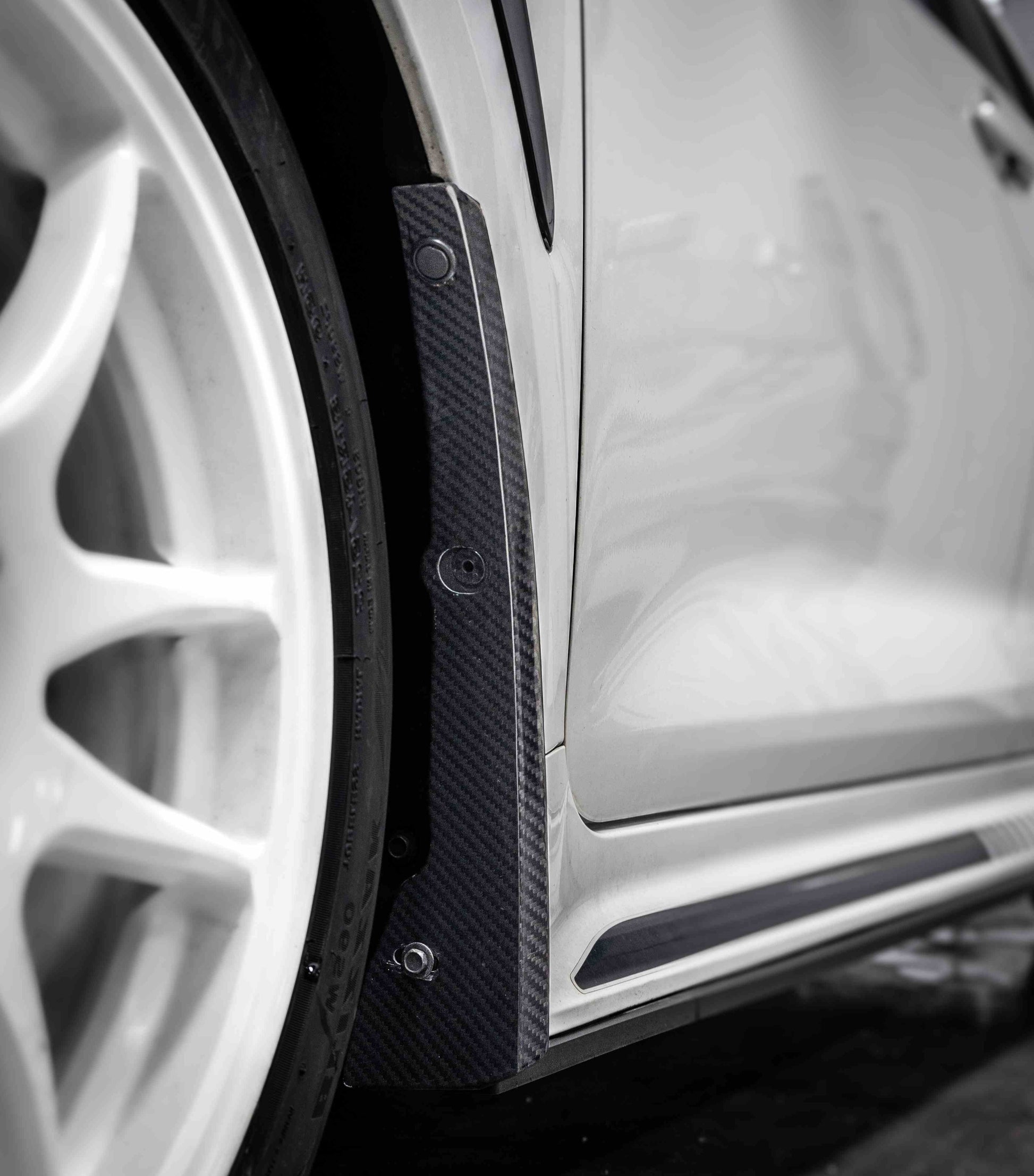 GR Corolla front carbon guard
