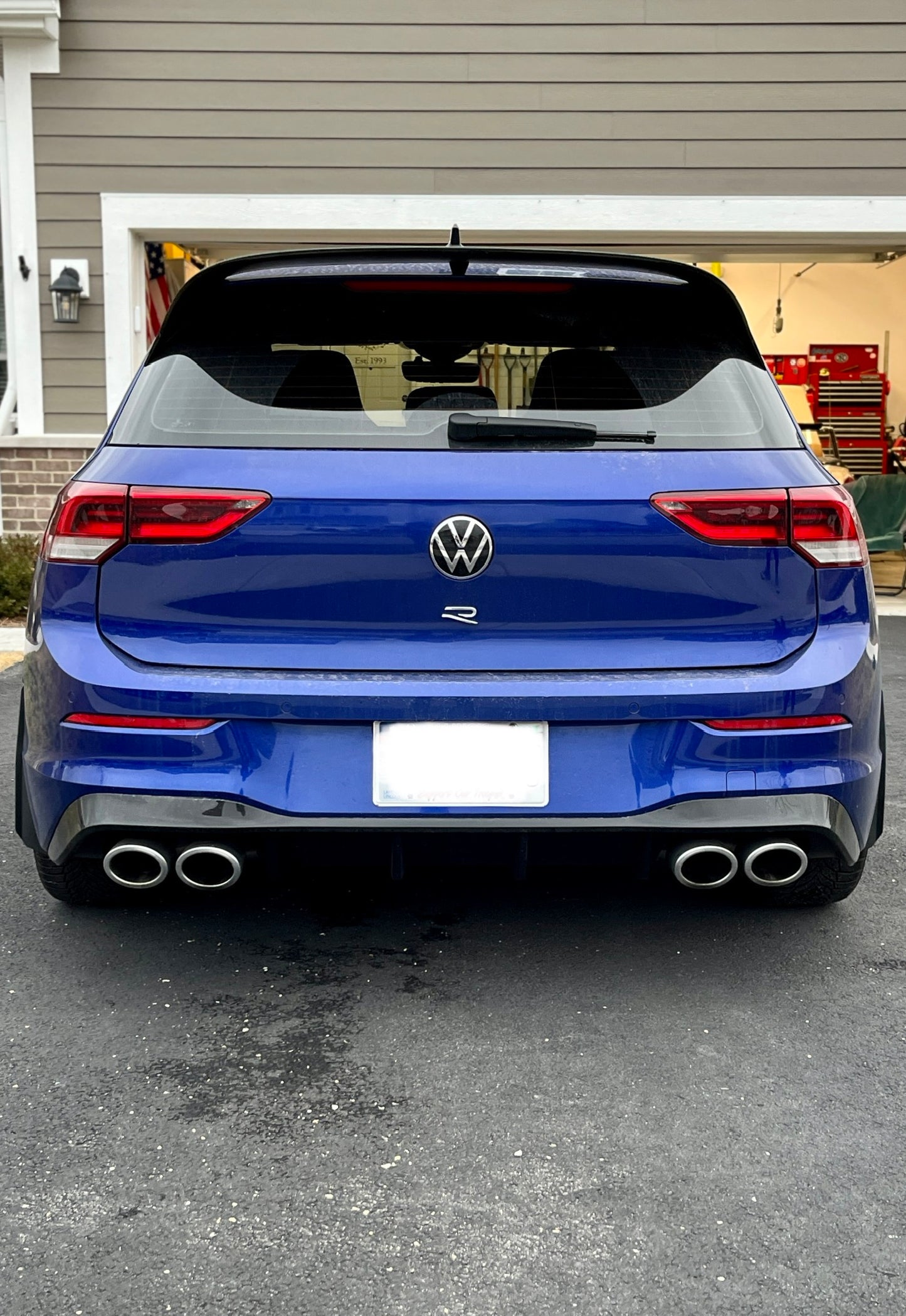 Golf R rear shot