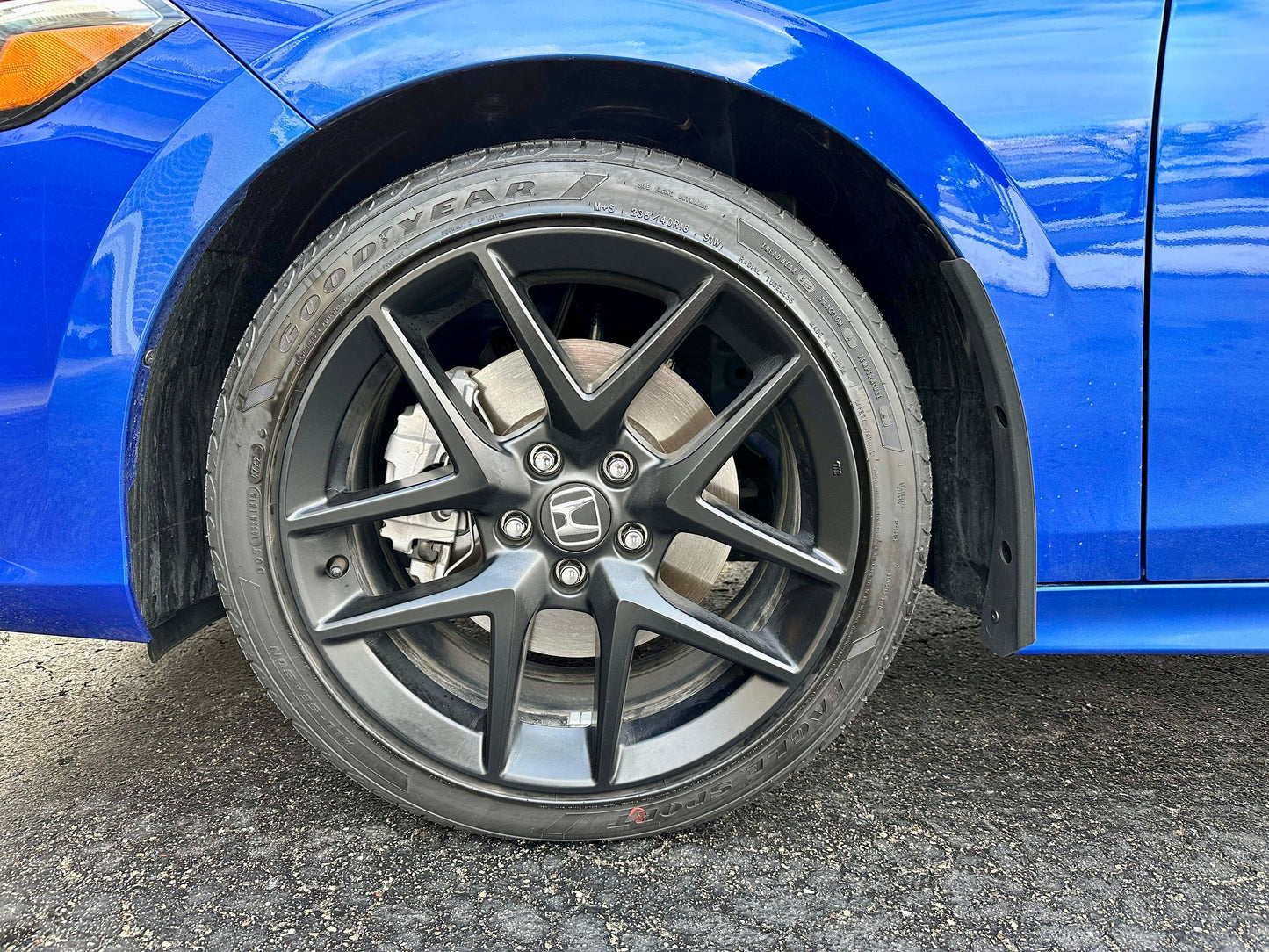 Civic SI front guard profile