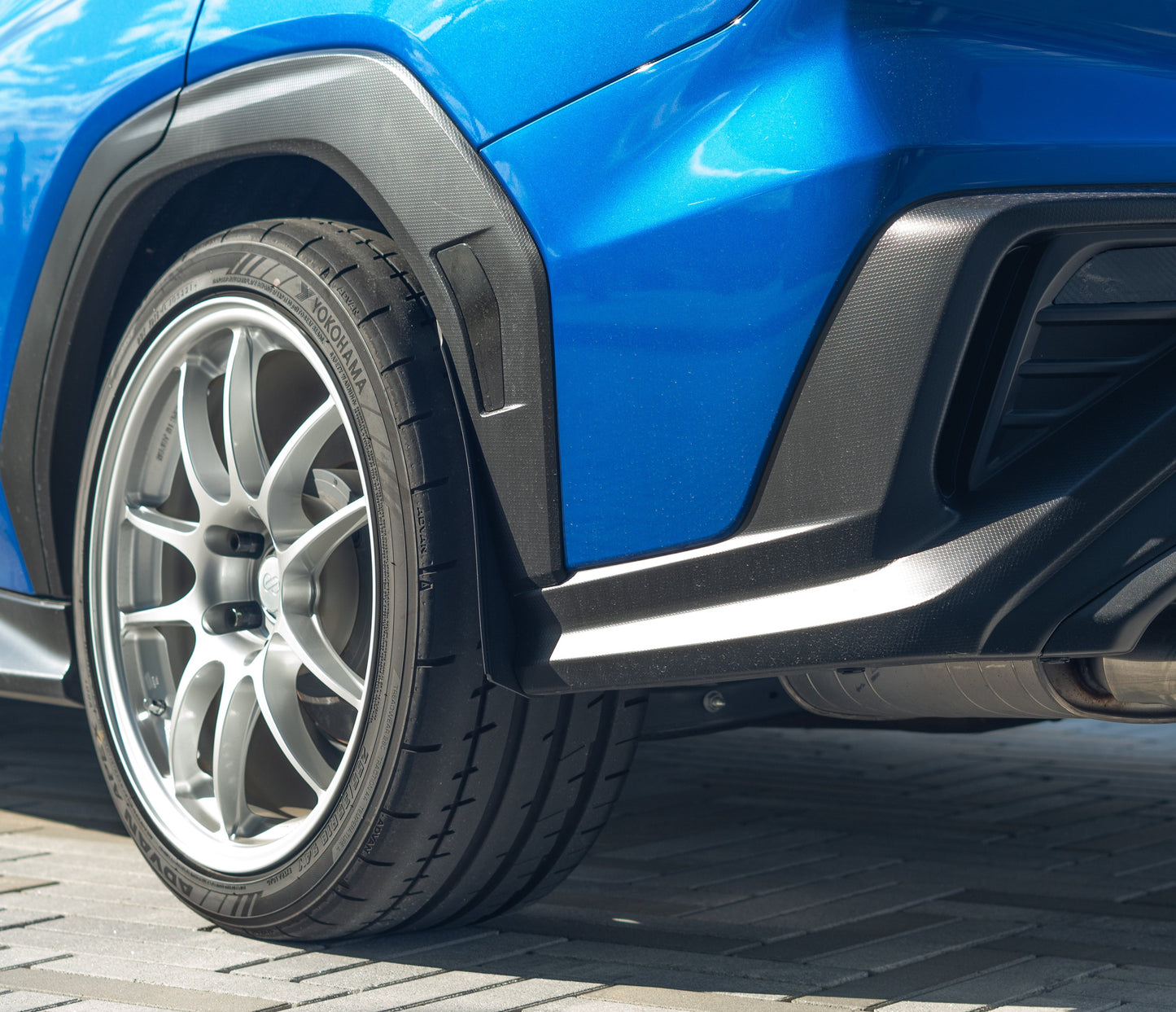 2022 Subaru WRX rear chip guards