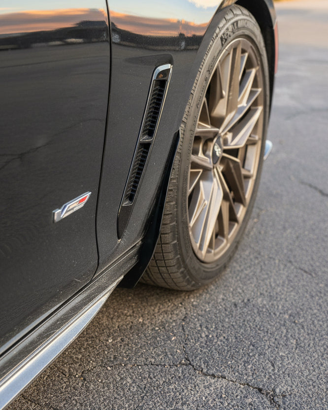 CT4 V Blackwing splash guard side profile
