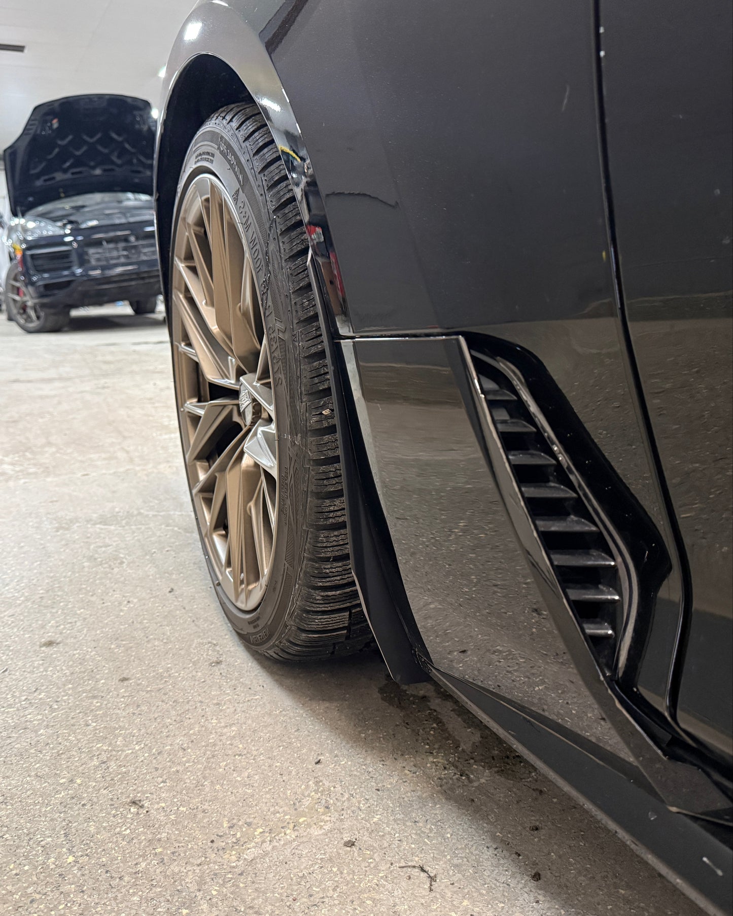 Cadillac CT5 V front splash guard