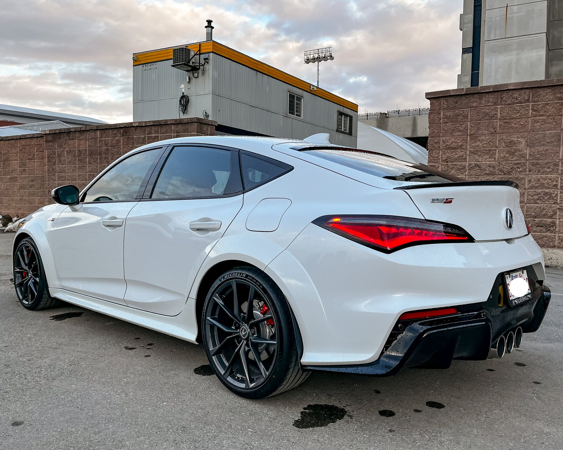 DE5 Integra Type S splash guards