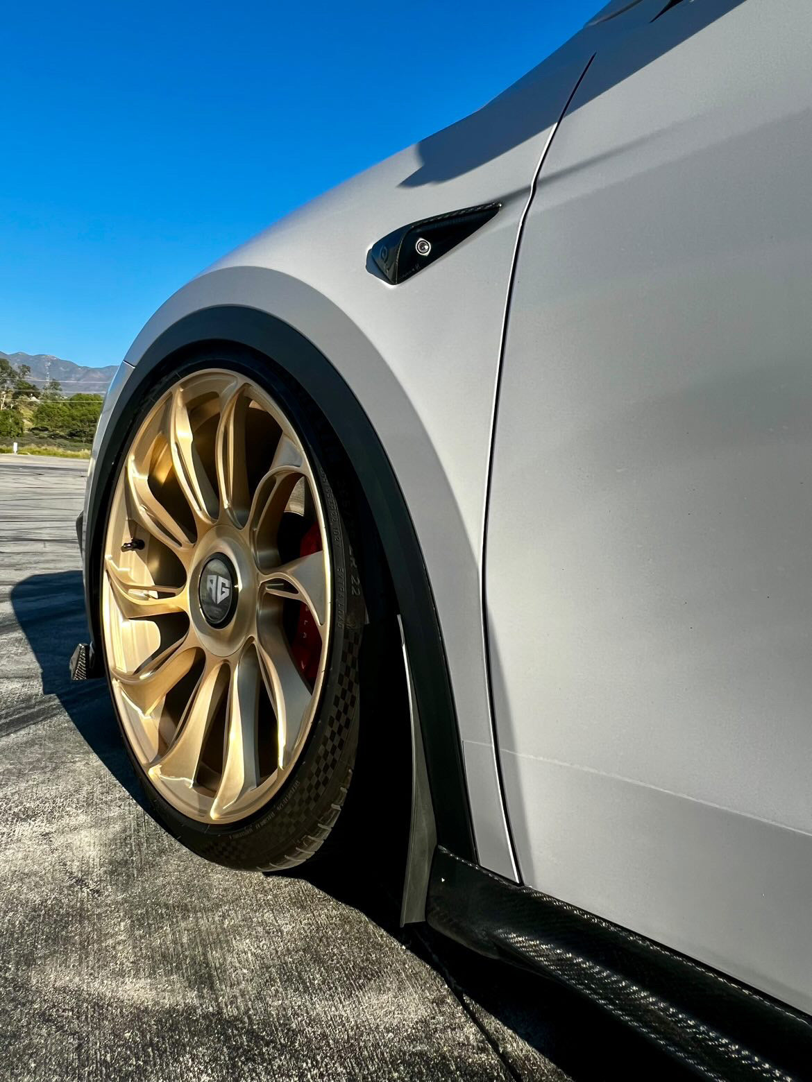 Tesla Model Y Front Chip Guards